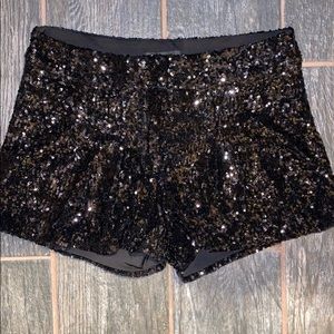 Bebe sparkly shorts